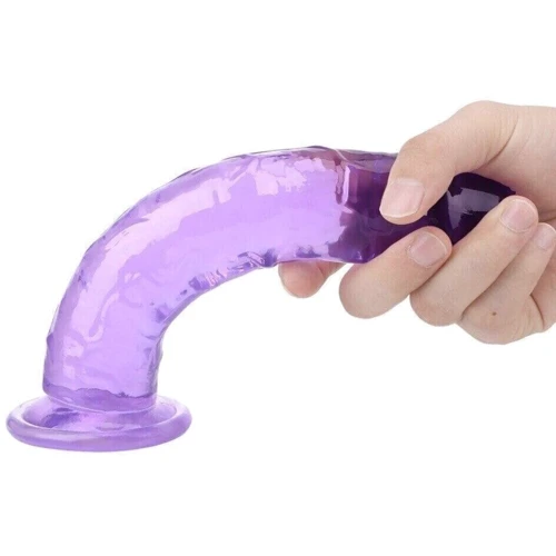 Фаллоимитатор на присоске Love stay with me - SEXTOY PENIS, RD-50L PURPLE: Наличие вибрации Нет