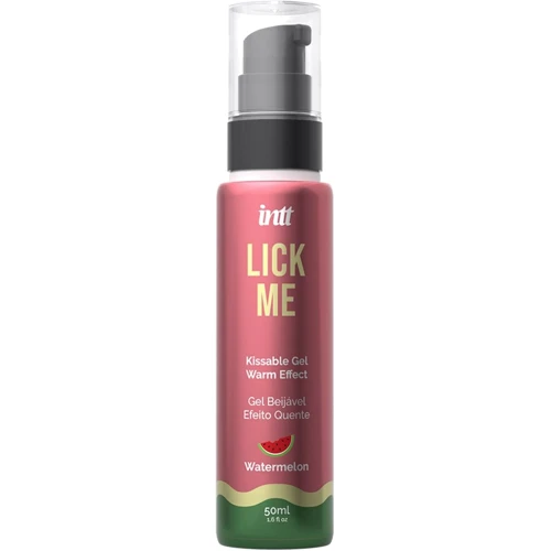 Гель для оральних ласок з ефектом зігрівання Intt Lick Me Kissable Gel Watermelon 50 мл