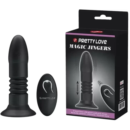 Анальный вибростимулятор PrettyLove Magic Jingers, BI-014595W фото 6