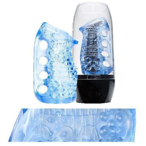 Мастурбатор Fleshlight Fleshskins Grip Blue Ice: Назначение Классический