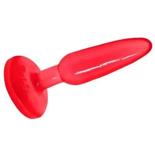 Анальная пробка на присоске Butt plug, BI-017001 Red: Особенности С присоской, Водонепроницаемые