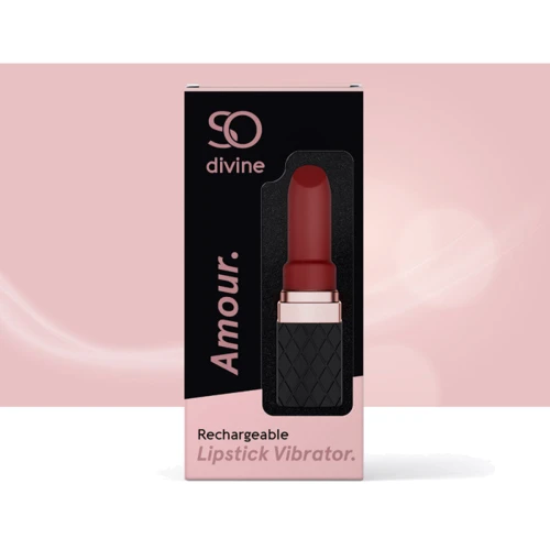 Віброкуль So Divine Amour у вигляді помади: Тип управління кнопкове