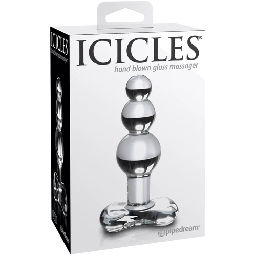 Анальная пробка Icicles No 47 Clear, 9.5x3.5 см: Тип Анальные пробки