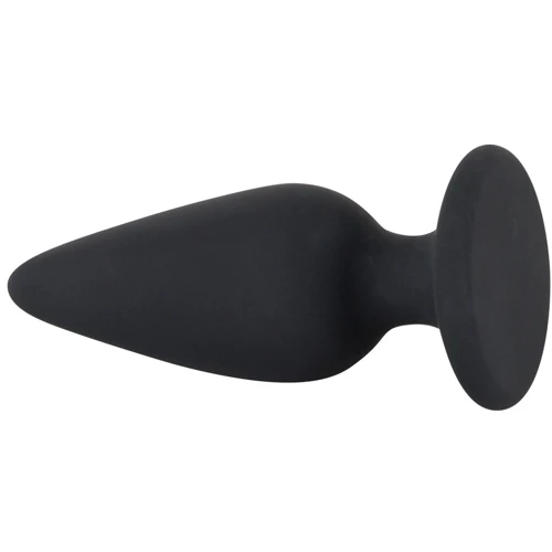 Анальная пробка Orion Black Velvets Heavy Plug Medium: Наличие вибрации Нет