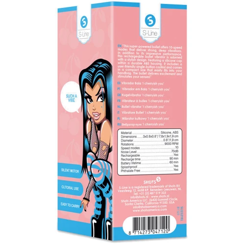 Вибропуля S-Line I Cherryish You фото 9