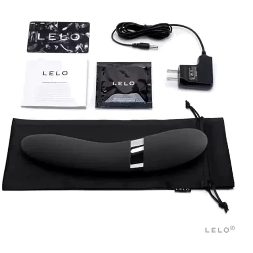 Вібратор для точки G - Lelo Elise 2, 22х4.2 см (чорний): Тип управління кнопкове