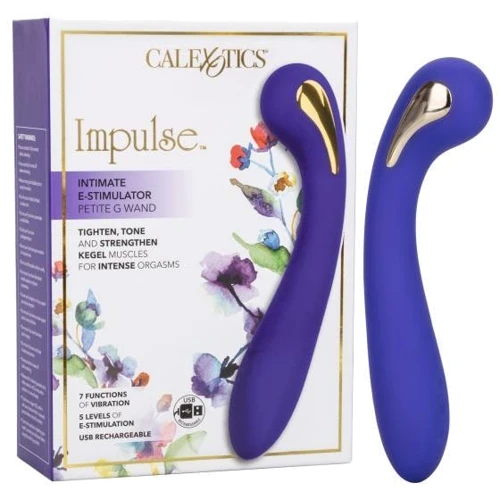 Вібромасажер точки G з електростимуляцією CalExotics Estim Petite G Wand фото 10