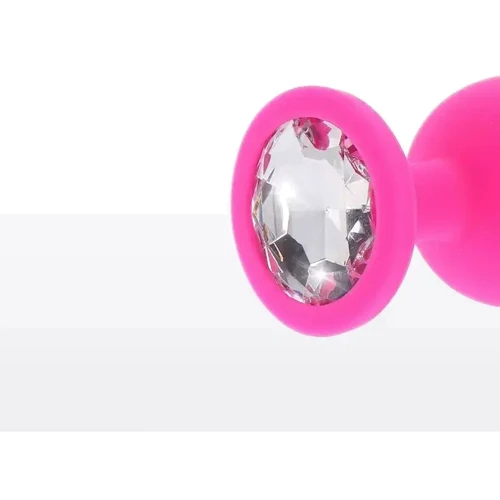 Анальная пробка Toy Joy Medium Diamond Booty Jewel (розовая): Для кого Унисекс