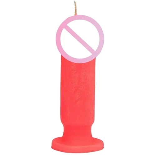 Свічка LOVE FLAME - Dildo S Red Fluor, CPS04-RED