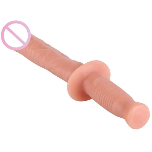 Фалоімітатор Toy Joy Get Real The Manhandler 14.5 Inch (тілесний): Наявність вібрації  Нет
