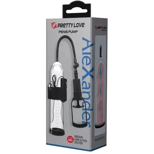 Вакуумная помпа с вибрацией Pretty Love - Penis Pump AleXander (BM-010066BPL) фото 8