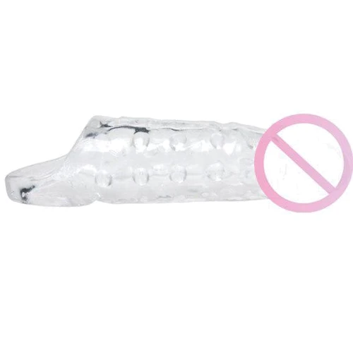 Насадка для члена Tom of Finland Clear Realistic Cock Enhancer: Материал TPR (термопластичная резина)
