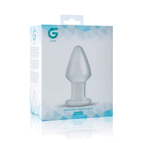 Стеклянная анальная пробка Gildo Glass Buttplug No. 25 фото 5