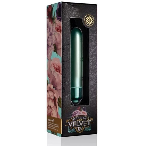 Вибратор Rocks Off RO-90mm Touch of Velvet Aqua Lily: Для кого Для женщин