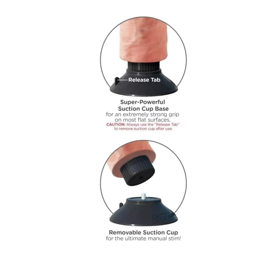 Вибратор Vibrating Cock Flesh, 17,5х4,8 см: Длина, см 17.5