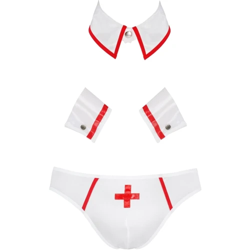 Сексуальный комплект Passion 037 SET GREGORY white XXL/XXXL: Применение На тело