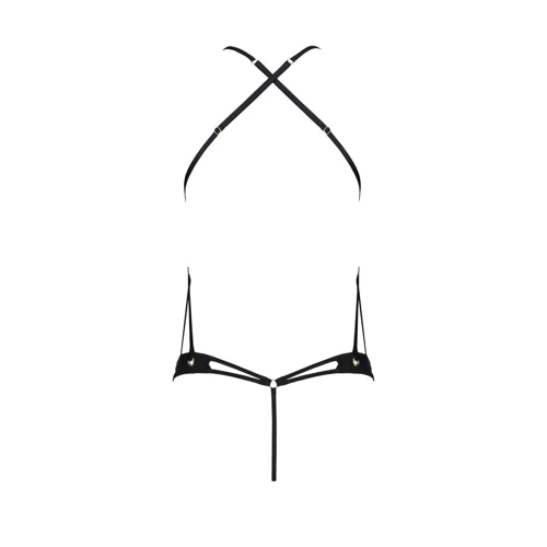 Боди из эко-кожи Passion Tamaris Body black L/XL: с ремешками и перфорацией: Для кого Для женщин