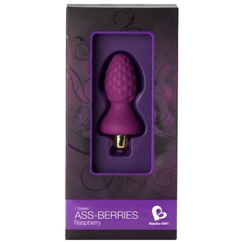 Анальный стимулятор Rocks Off Ass-Berries 7 Raspberry