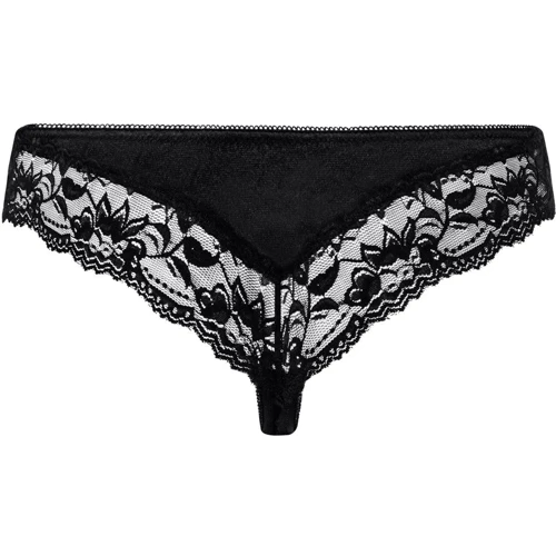 Сексуальні стрінги Obsessive Blackbella, L / XL фото 3