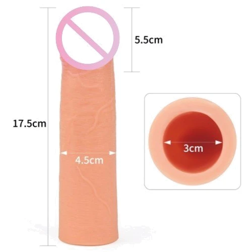 Насадка на член LoveToy Revolutionary Silicone Nature Extender 2": Для кого Для чоловіків