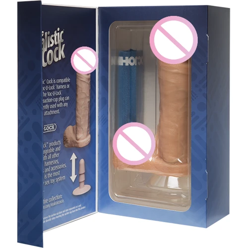 Фалоімітатор Realistic Cock 8, 19x5 см: Тип Реалістичні
