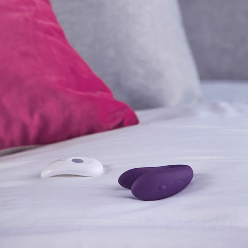 Вібратор для пар We-vibe Unite New з дистанційним управлінням: Довжина, см 7.5