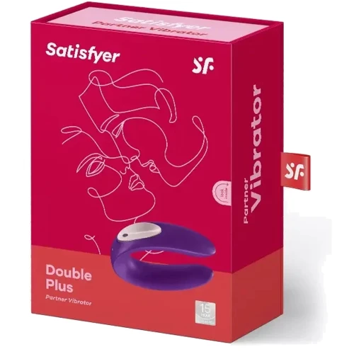 Вибратор для пар Satisfyer Partner Double Plus 
