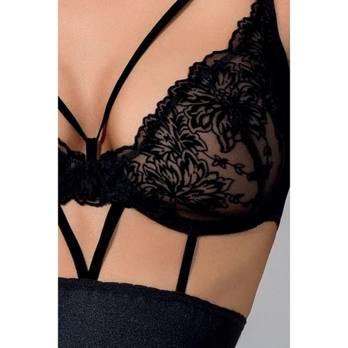 Сексуальный пеньюар Passion HAYA CHEMISE black S/M: Вид Пеньюары