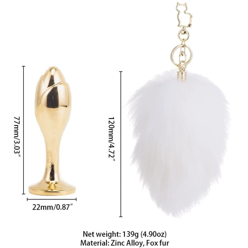 Анальная пробка Кроличий хвост LOCKINK SEVANDA White Bunny-Tail Anal Rose-shape Plug: Для кого Унисекс