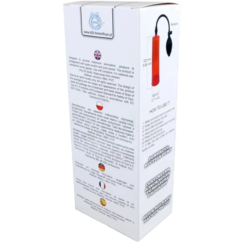 Вакуумная помпа Power pump - Red, BS6000005: Наличие вибрации Нет