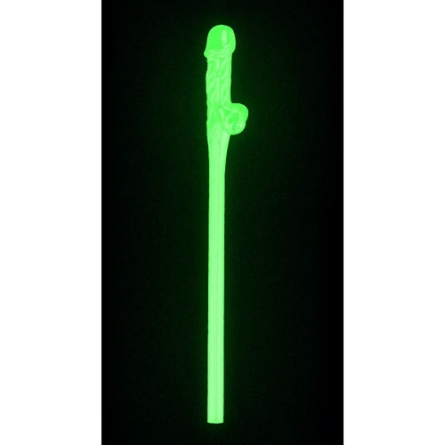 Трубочки для напитков LoveToy Jokes&Parties Glow In The Dark Willy Penis Straws, 9 шт.: Для кого Унисекс
