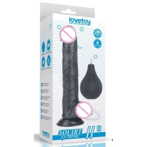 Фаллоимитатор с эякуляцией LoveToy Squirt Extreme 11": Назначение Вагинальные