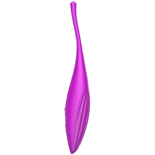 Смарт-вібратор для клітора Satisfyer Twirling Joy Fuchsia: Довжина, см 18.5