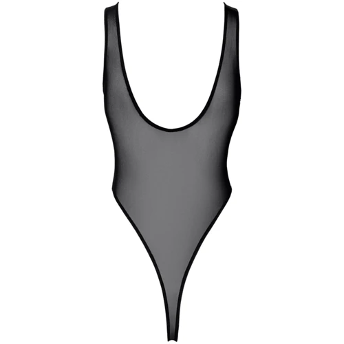 Боди Noir Handmade F322 Paparazzi elastic mesh body Black, S: Материал Полиамид