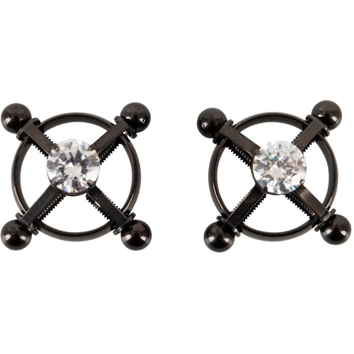 Затискачі для сосків Orion Bad Kitty Nipple Jewellery Вlack