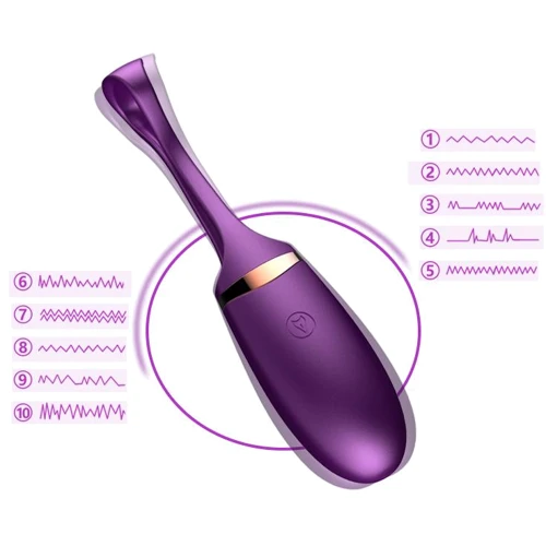 Виброяйцо з пультом дистанційного керування - Vibrating Silicone Love EGG USB, BS6300002 фото 11