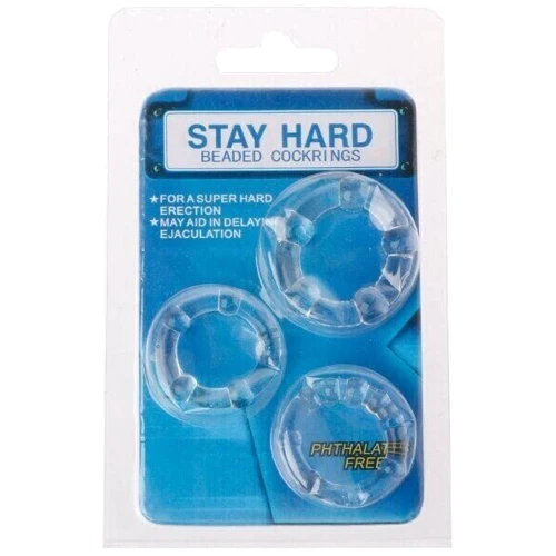 Набір кілець Stay hard Clear