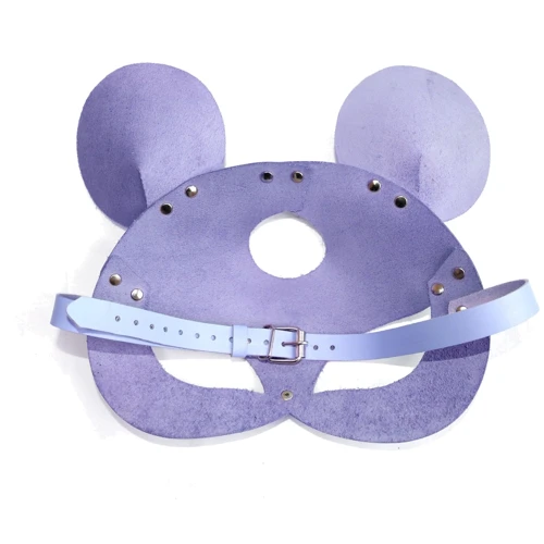 Кожаная маска мышки Art of Sex - Mouse Mask, лавандовый: Цвет фиолетовый