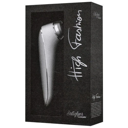 Satisfyer Luxury High Fashion - преміальний вакуумний стимулятор клітора з вібрацією: Тип і форма Вібромасажер