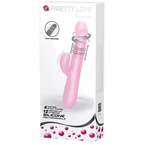 Вібратор з хвилеподібним обертанням Pretty Love Truman, BW-069004 фото 8