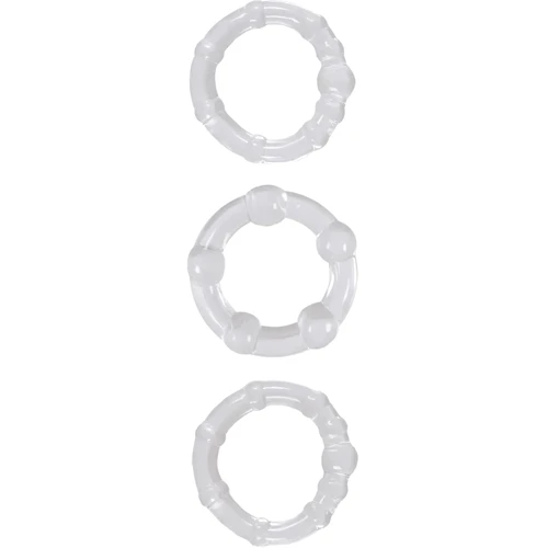 Набор эрекционных колец Ns Novelties Renegade Intensity Rings (прозрачный)
