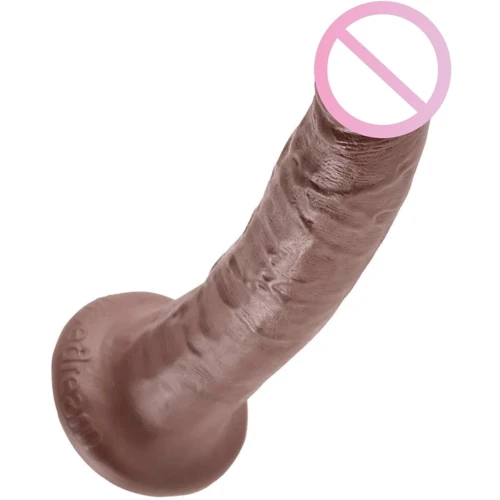 Фаллоимитатор Pipedream King Cock 7 Inch Cock (коричневый): Наличие вибрации Нет