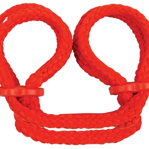 Наручники Japanese Silk Love Rope Ankle Cuffs, красный: Для кого Для пары