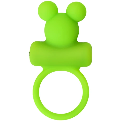 Виброкольцо A-Toys By Toyfa Cock Ring: Цвет зеленый