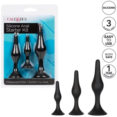 Набор анальных пробок California Exotic Novelties Silicone Anal Starter Kit фото 6