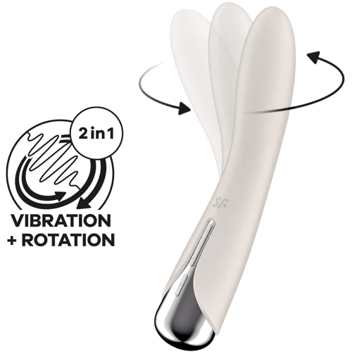 Вібратор Satisfyer Spinning Vibe 1 Beige: Призначення Для точки ДЖИ