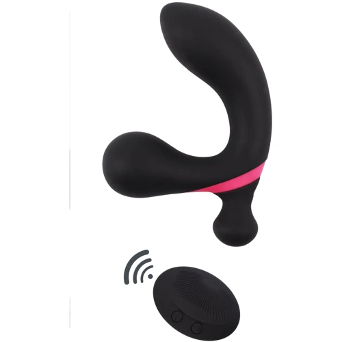 Вибростимулятор простаты Chisa Black Mont P-spot Probe 3.1"