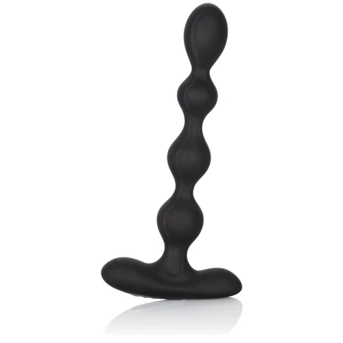 CalExotics Eclipse Slender Beads анальные бусы с вибрацией, 16x2.5 см