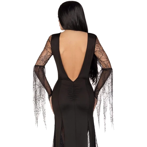 Эротический костюм Мортиши Аддамс Leg Avenue Sexy Spooky Morticia S: Размер S