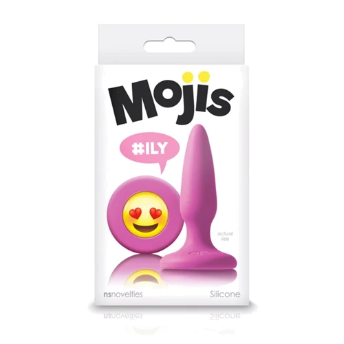 NSNovelties Mojis Mini Plug #ILY маленькая анальная пробка, 7x2 см, розовый: Для кого Унисекс
